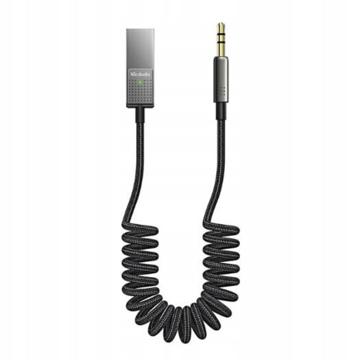 Bluetooth ресивер McDodo USB-A To 3.5mm Bluetooth Audio Cable CA-8700 Black 19607