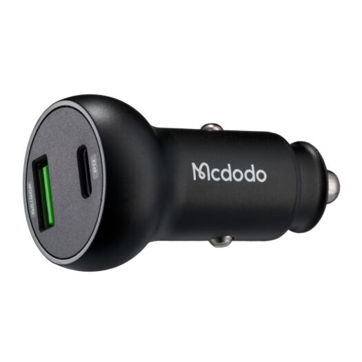 АЗП McDodo Mushrooms Series PD 30W Car Charger with Digital Display CC-6810 Black 19633