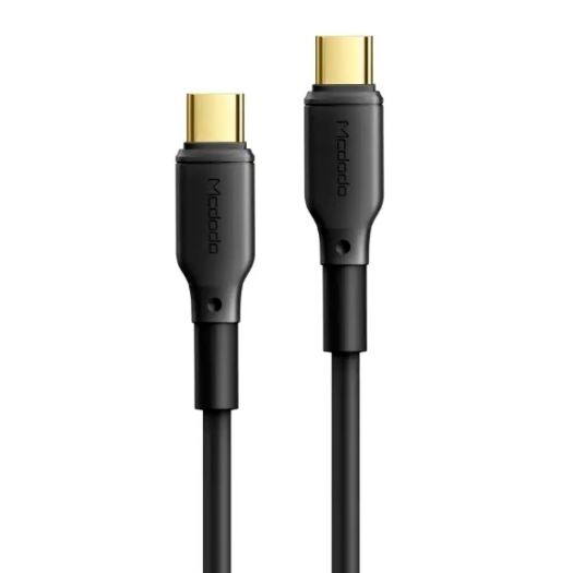 Кабель McDodo Black Series100W Type-C to Type-C cable 1.2m CA-8351 Black 19651