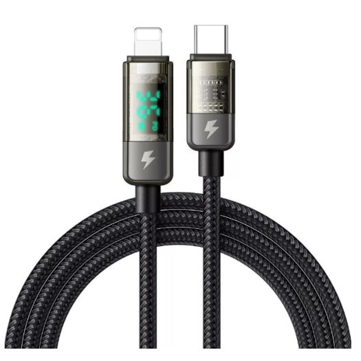 Кабель McDodo Digital Pro Auto Power Off 36W Type-C to Lightning Data Cable 1.2m CA-3600 Black 19662