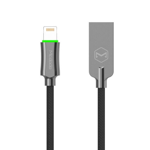 Кабель McDodo Knight Series Auto Power Off Lightning Cable 1.2m CA-3901 Deep Grey 19684