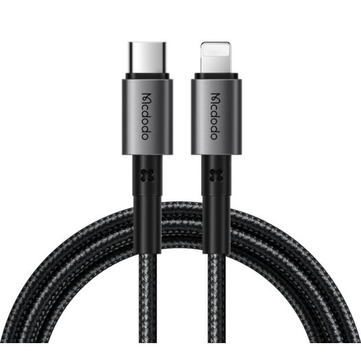 Кабель McDodo Prism Series 36W Type-C to Lightning Data Cable 1.2m CA-2850 Black 19691