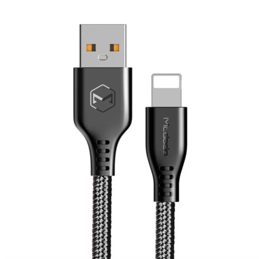 Кабель McDodo Warrior series lightning cable 1.2m CA-5150 Black 19708