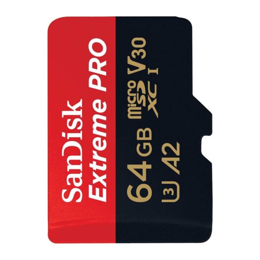 Карта пам'яті SanDisk Extreme Pro 64GB Micro SD ( SDXC ) + adapter SD 19809