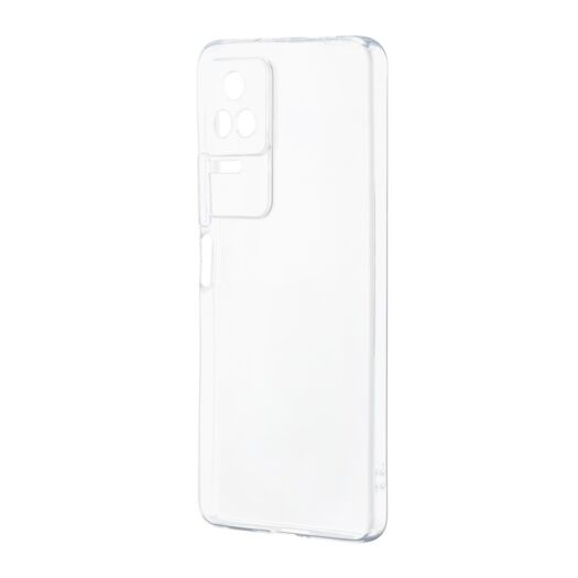 Чехол Silicone Case WS Protected Camera Xiaomi Redmi K40S/Poco F4 Прозрачный 20101