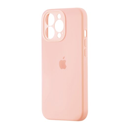 Чохол Silicone Case Square Protected Camera iPhone 13 Pro Grapefruit (37) 20656