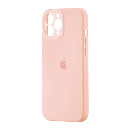 Чохол Silicone Case Square Protected Camera iPhone 13 Pro Max Grapefruit (37) 20657