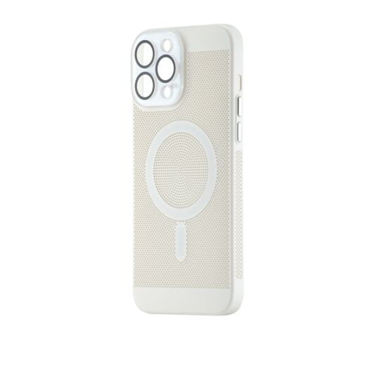 Чехол Perfomed with MagSafe Protected Camera iPhone 13 Pro Max White 20751