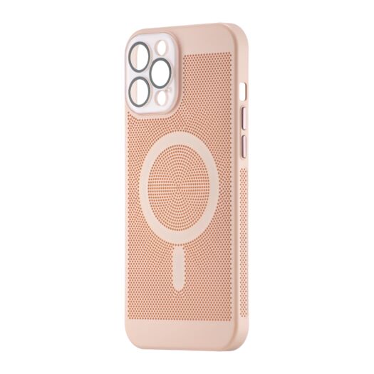 Чехол Perfomed with MagSafe Protected Camera iPhone 12 Pro Max Pink 20757