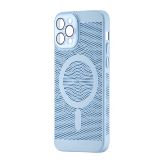 Чехол Perfomed with MagSafe Protected Camera iPhone 12 Pro Light Blue 20765