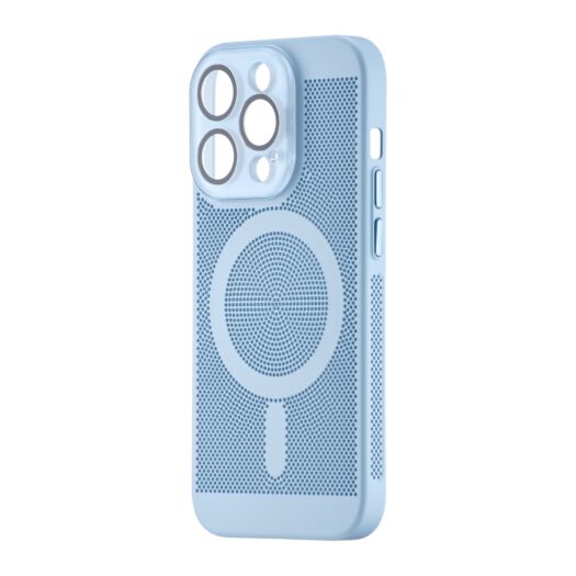 Чохол Perfomed with MagSafe Protected Camera iPhone 14 Pro Light Blue 20771