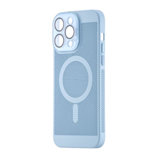 Чехол Perfomed with MagSafe Protected Camera iPhone 14 Pro Max Light Blue 20772