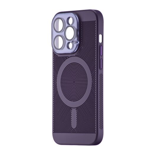 Чехол Perfomed with MagSafe Protected Camera iPhone 14 Pro Purple 20780