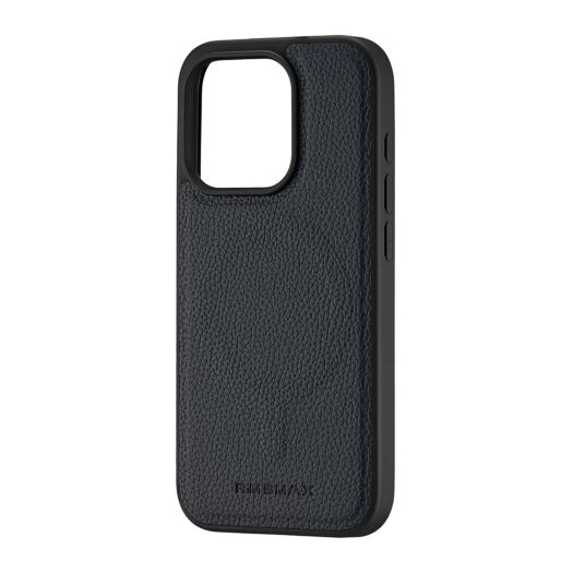 Чохол Jinduka Leather Case with MagSafe iPhone 15 Pro Black 22892