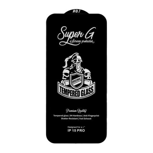 Захисне скло Super G Apple iPhone 15 Pro 24312